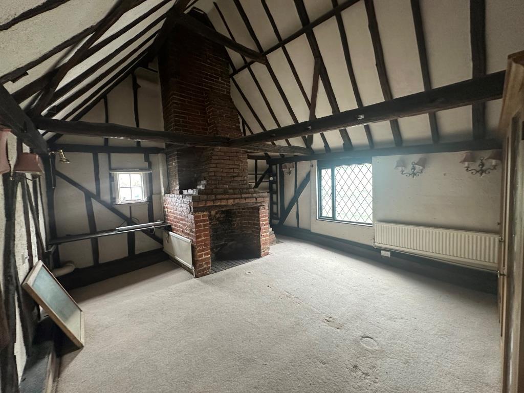 Lot: 44 - SEMI-DETACHED COTTAGE FOR REFURBISHMENT - Bedroom one